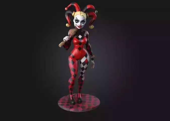 Harley Highly Detailed 3D Printable Collectible Figurine