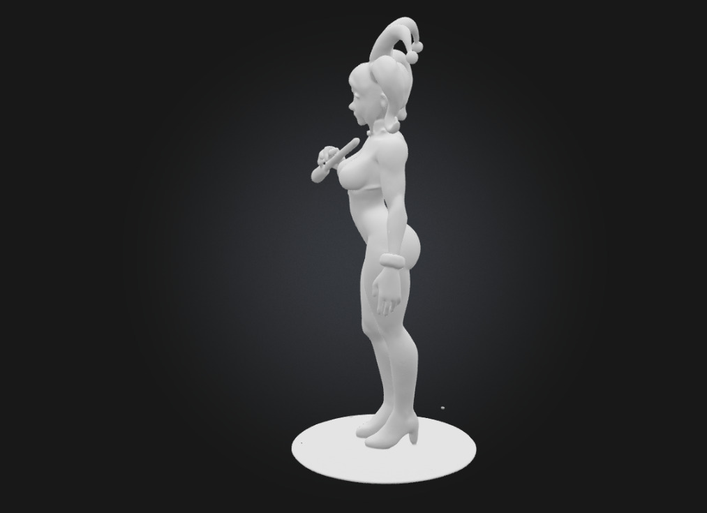 Harley Highly Detailed 3D Printable Collectible Figurine 3D print model_6