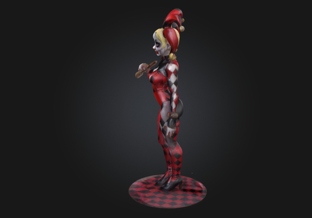 Harley Highly Detailed 3D Printable Collectible Figurine 3D print model_4