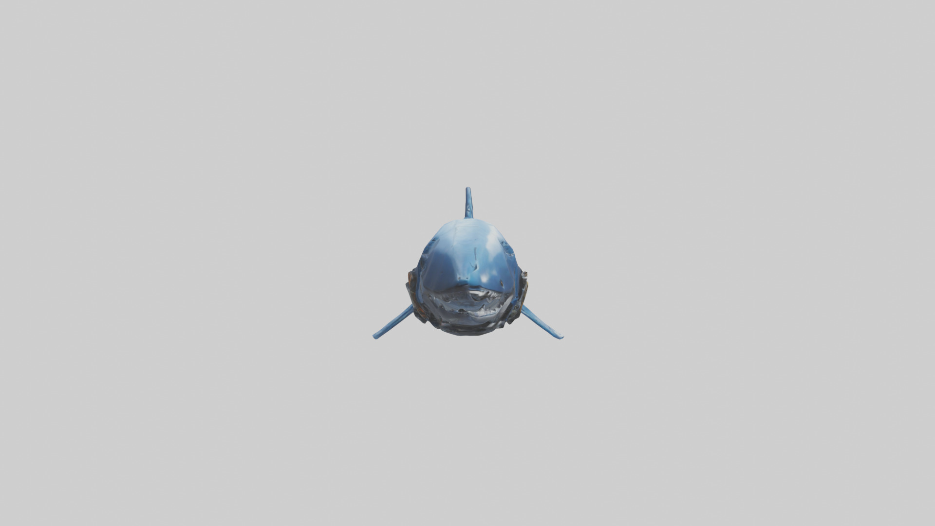 Robot version of a robot whale model 3D model_13