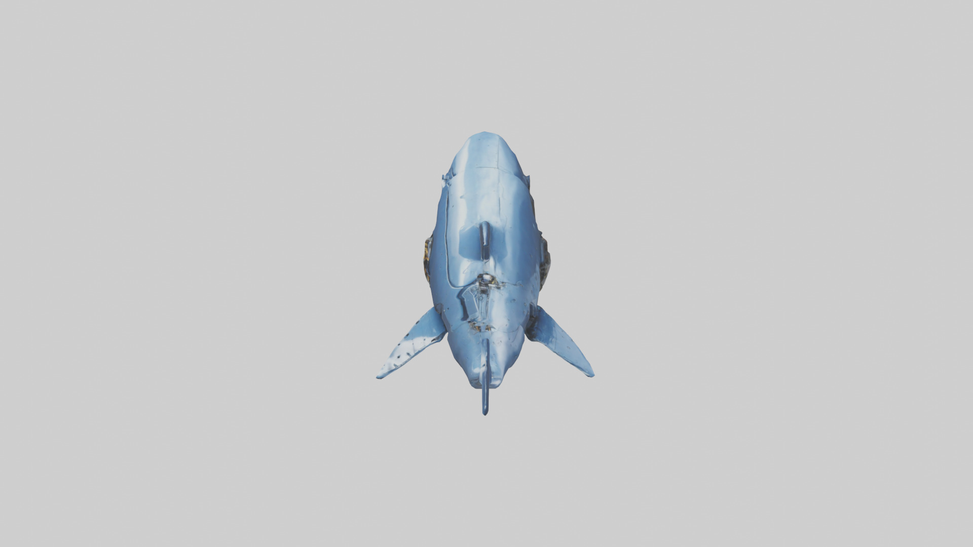 Robot version of a robot whale model 3D model_17