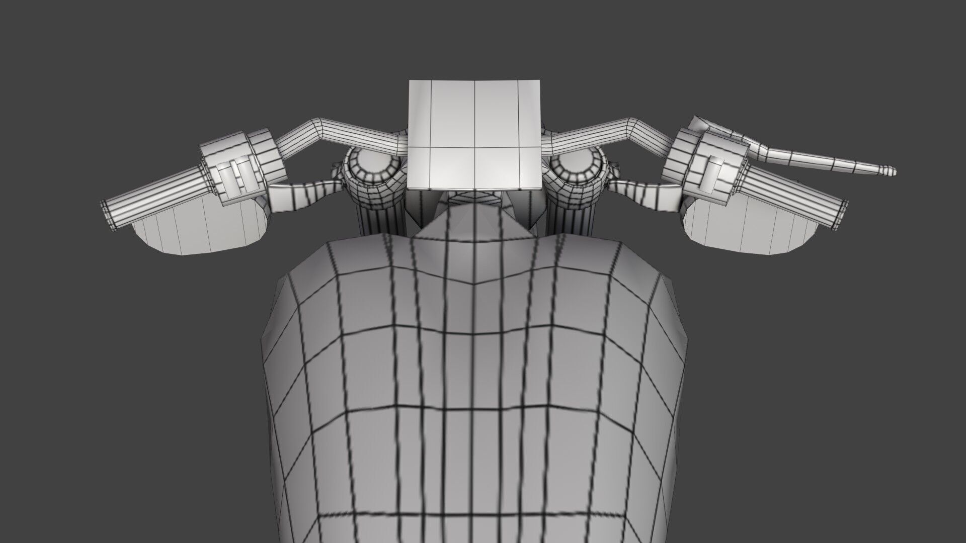 Realistic Electric Motorcycle - Gold Edition - Game and VR Ready Low-poly 3D model_17