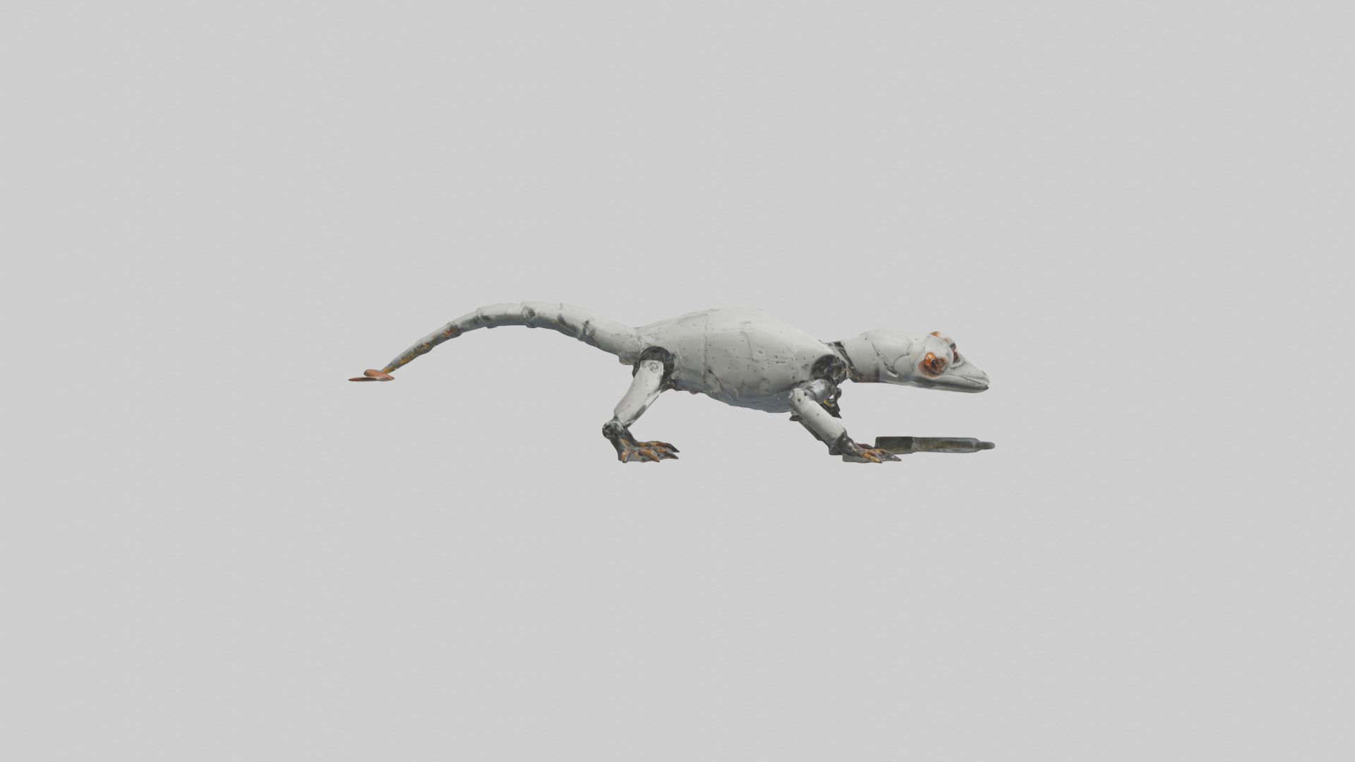 Robot version of a salamander model 3D model_13