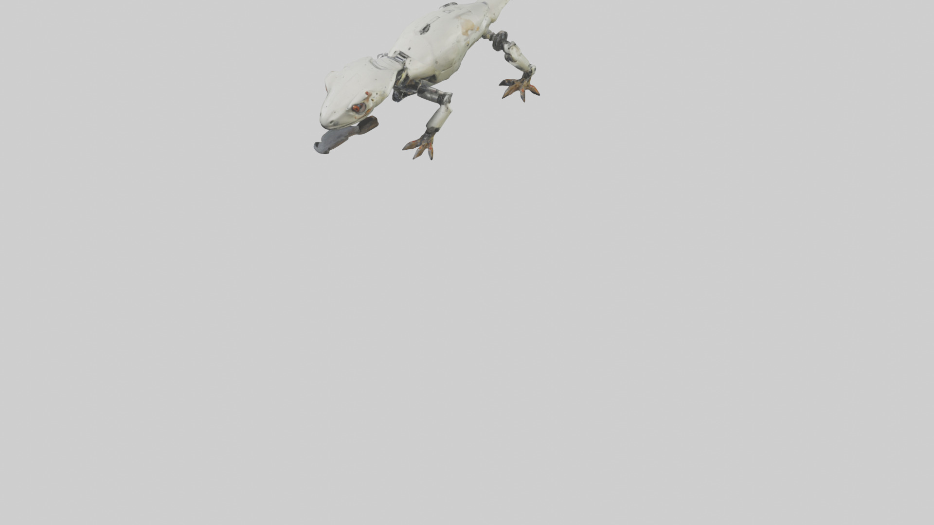 Robot version of a salamander model 3D model_7