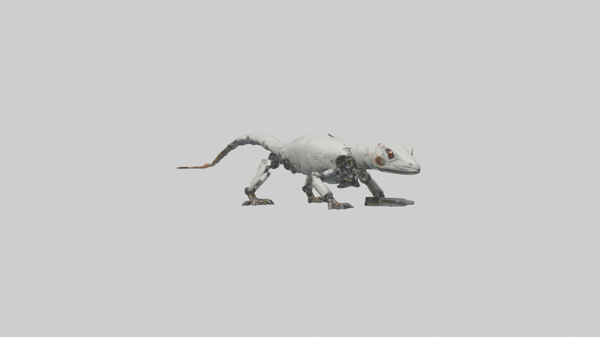 Robot version of a salamander model 3D model_11