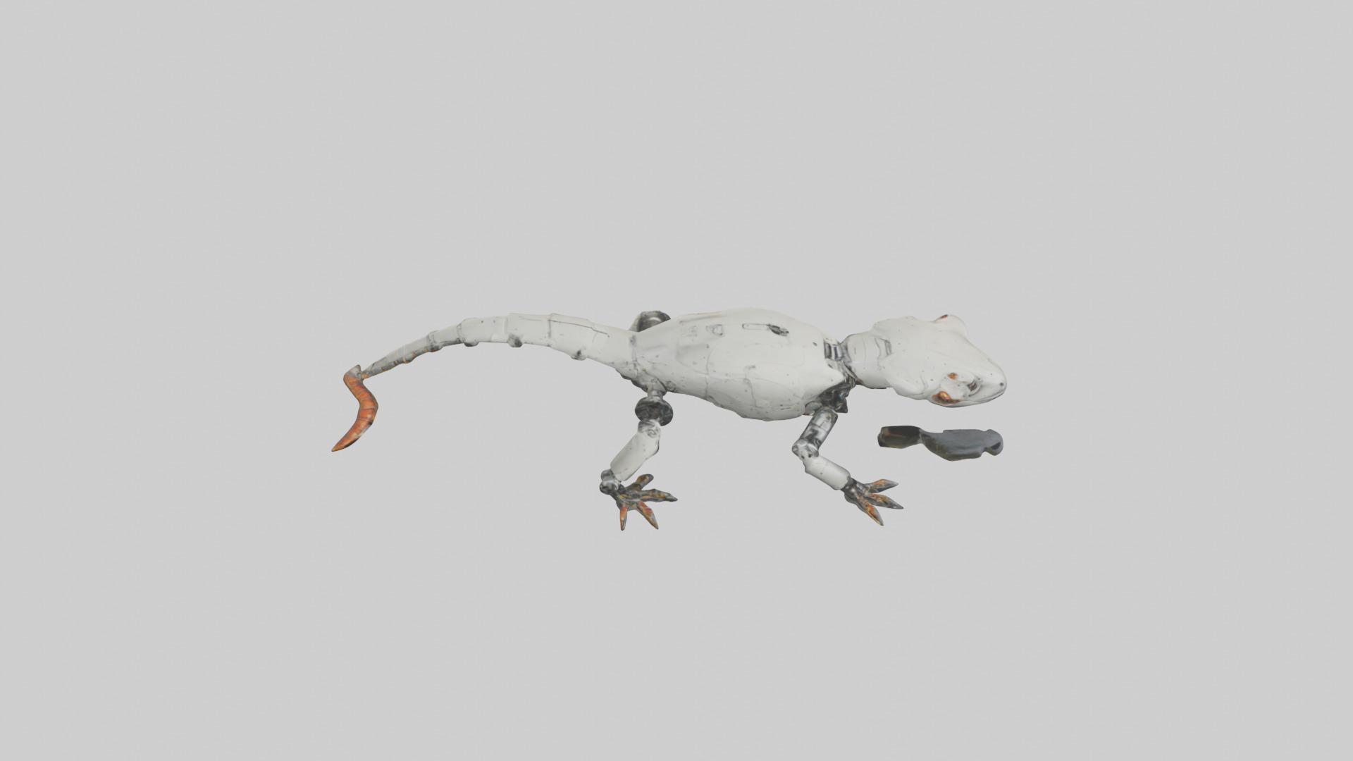 Robot version of a salamander model 3D model_18