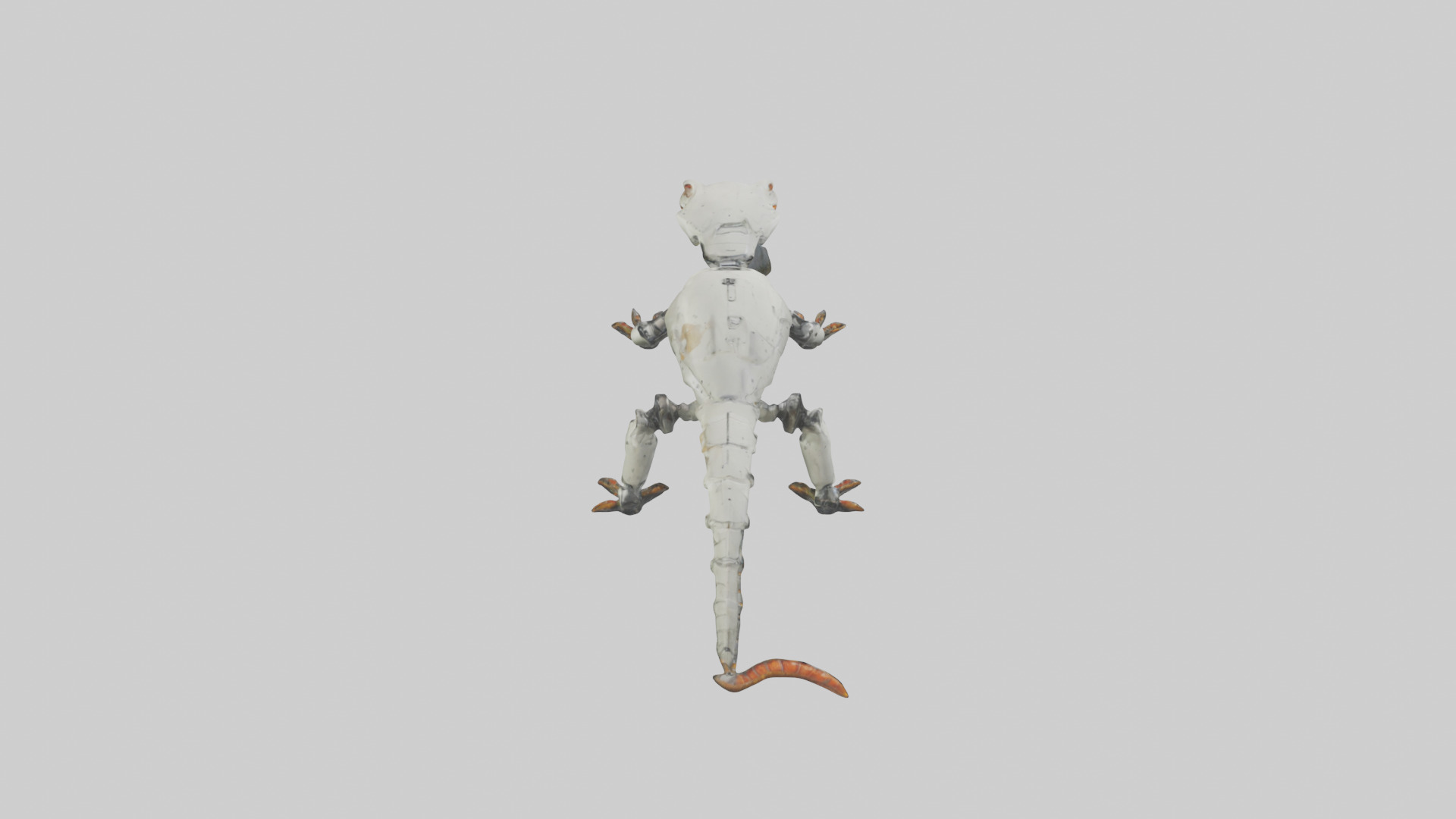 Robot version of a salamander model 3D model_15