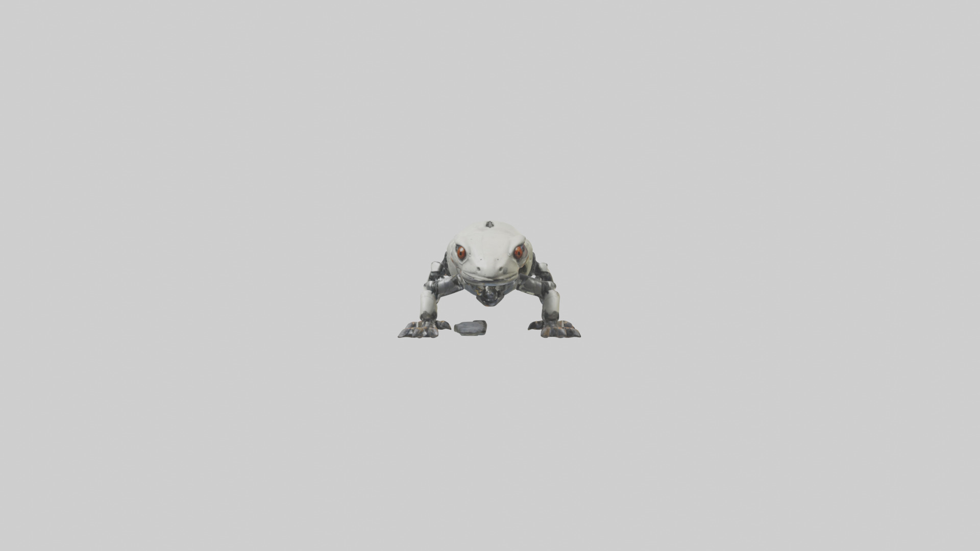 Robot version of a salamander model 3D model_9