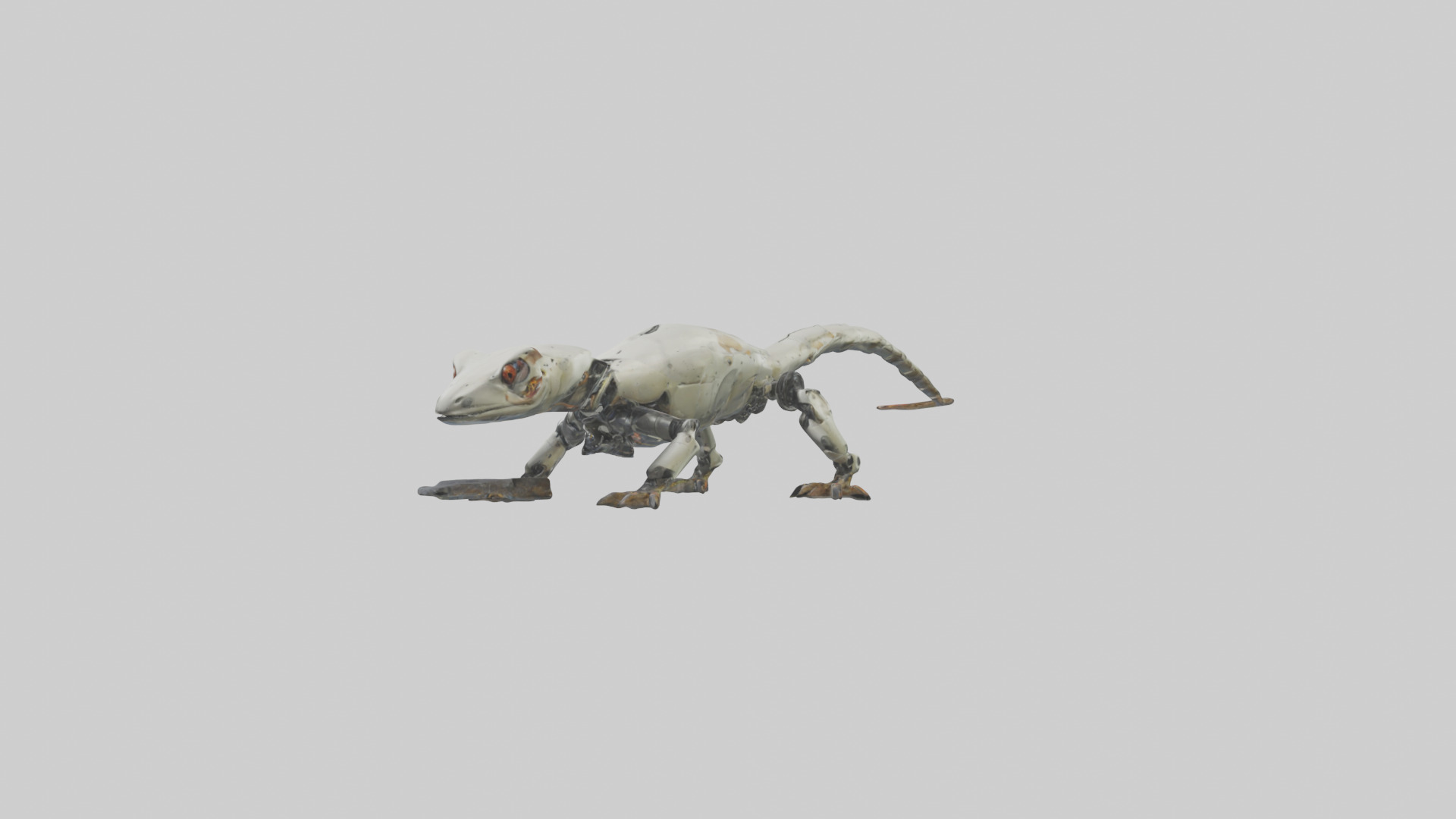 Robot version of a salamander model 3D model_10