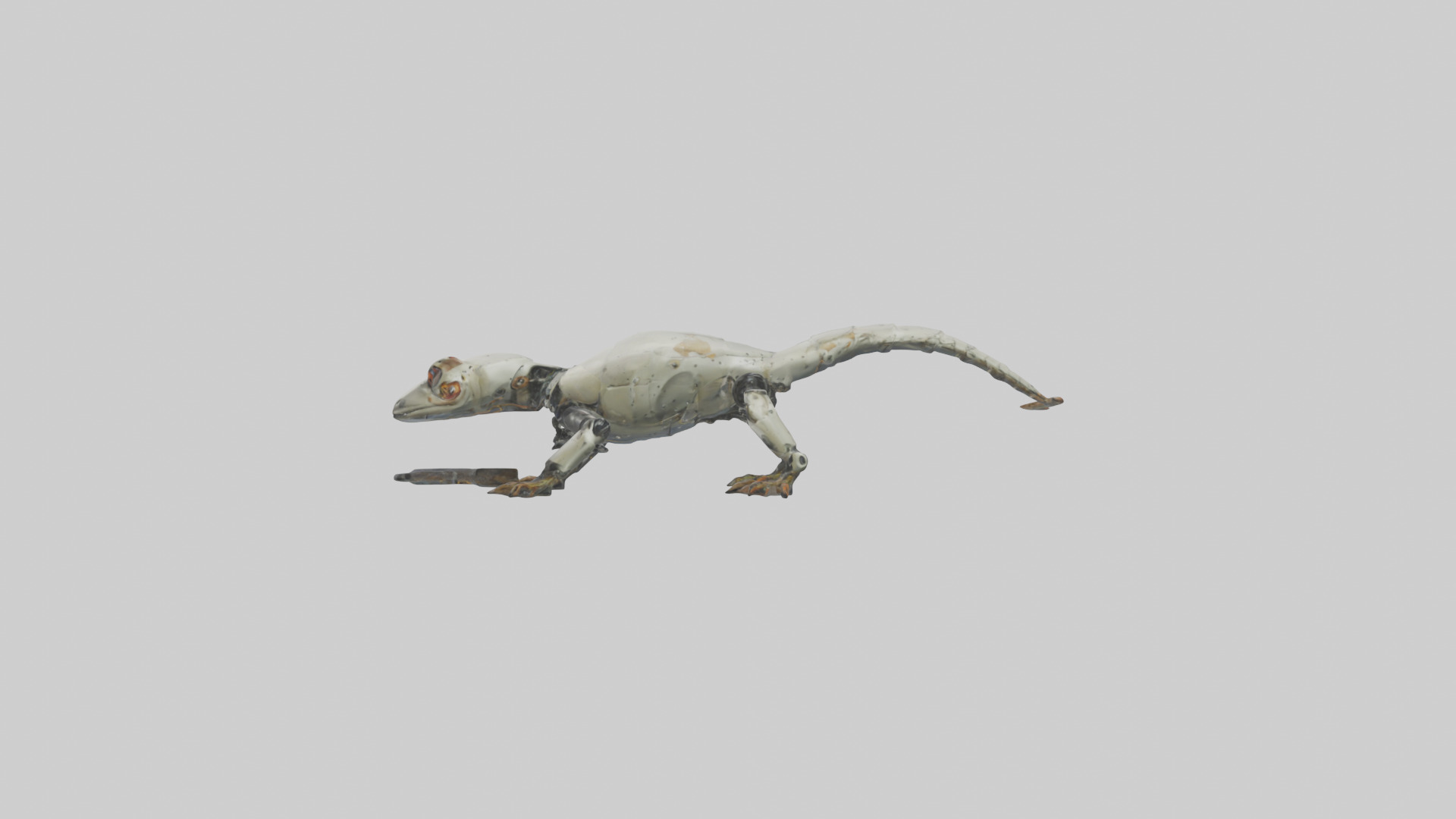 Robot version of a salamander model 3D model_12