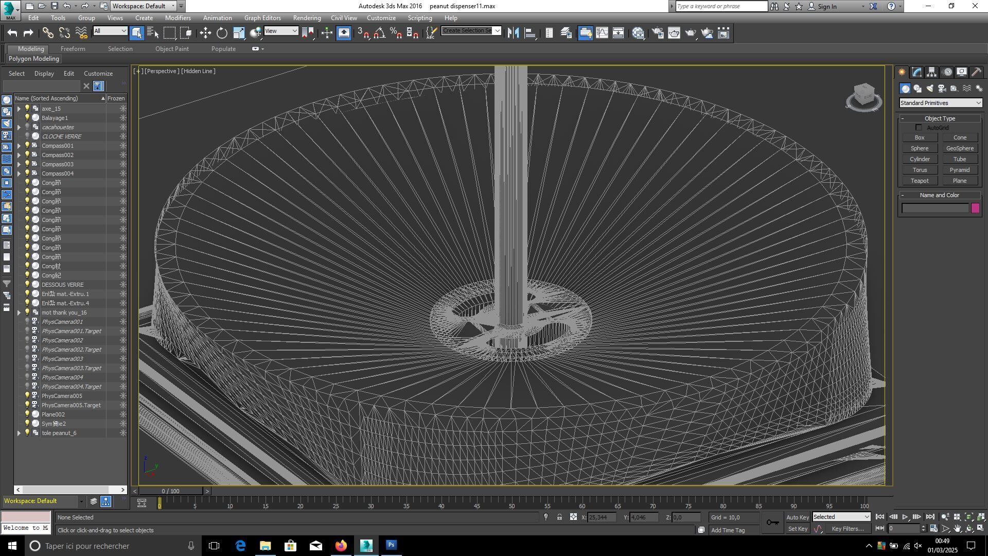 Peanut dispenser 3D model_4