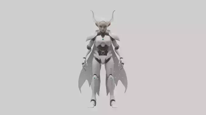 Robot version of an elf model