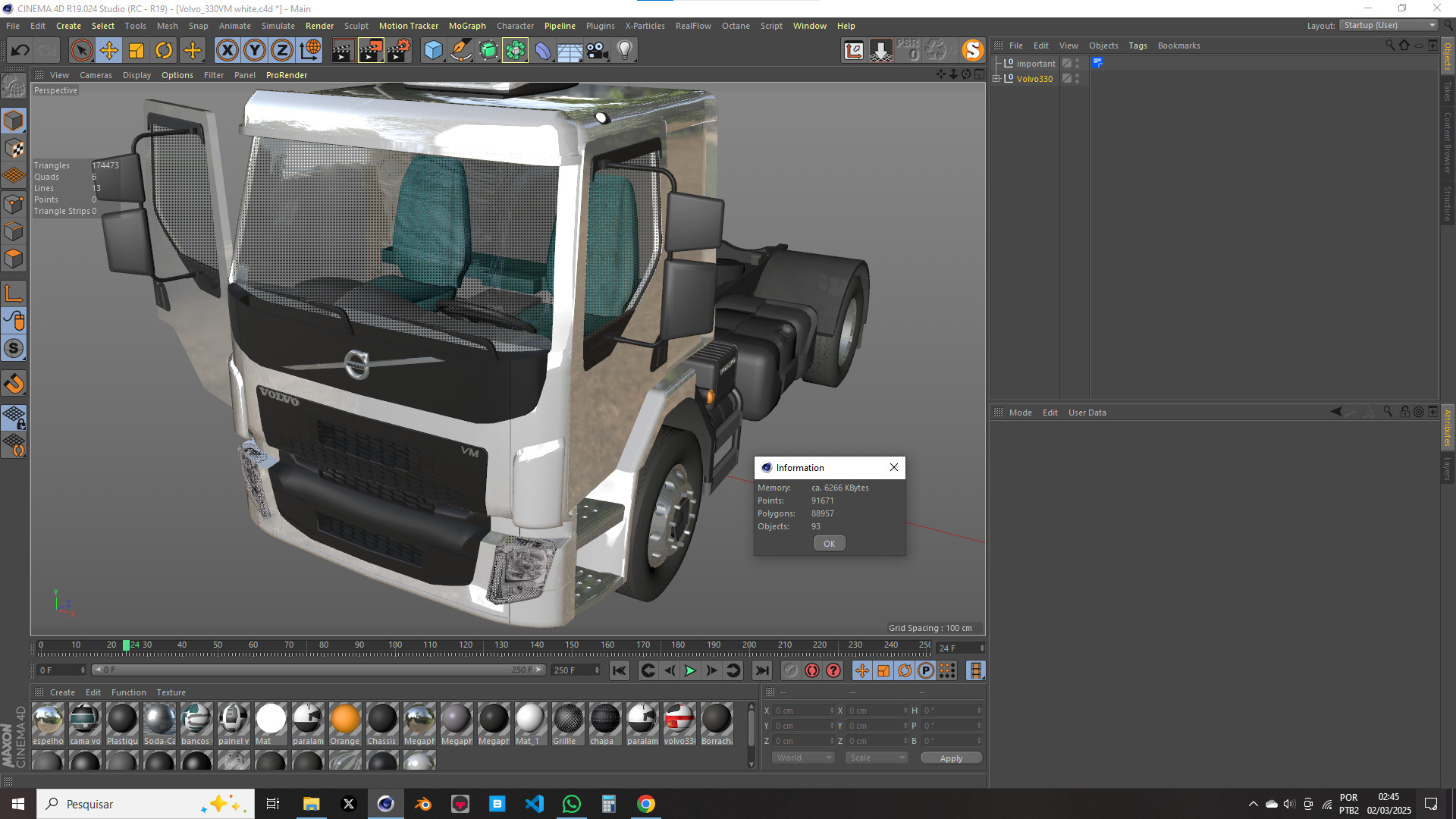 Volvo 330Vm Truck 3D model_19