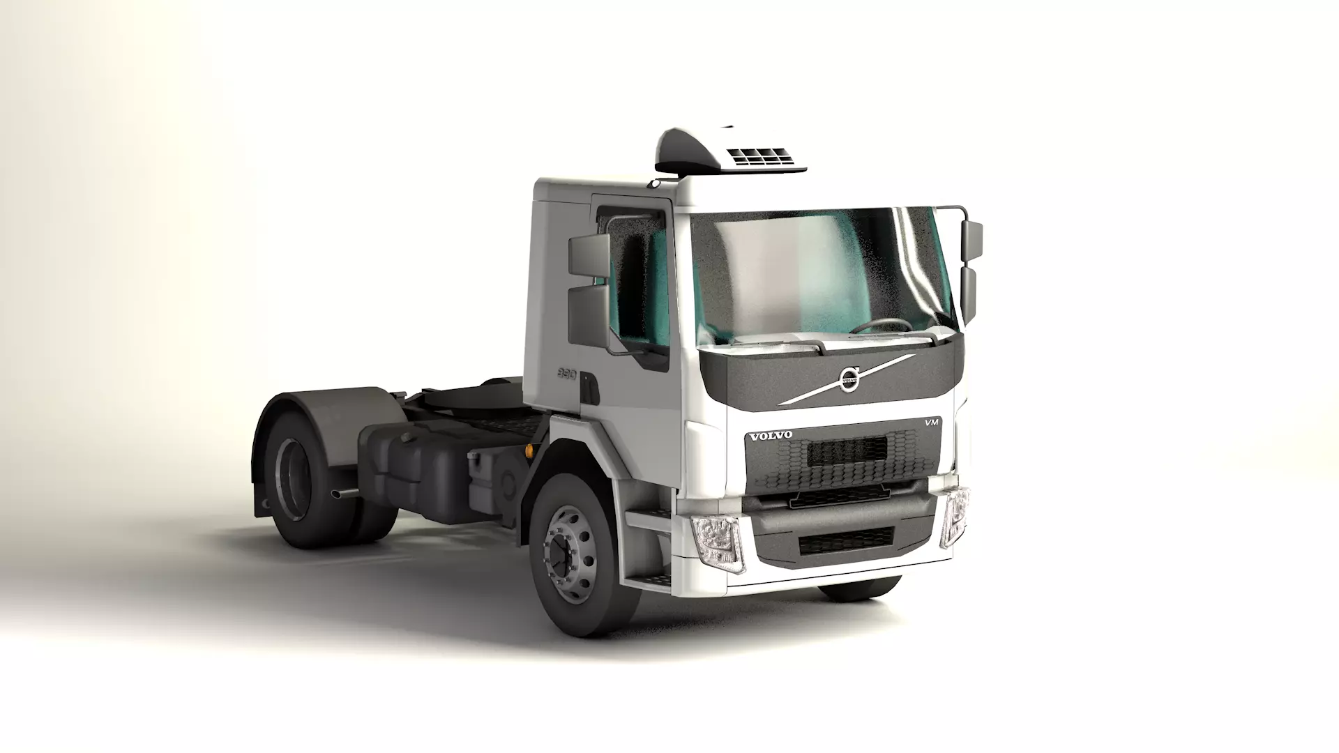 Volvo 330Vm Truck 3D model_0