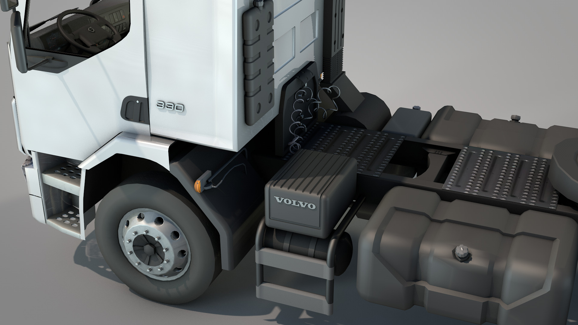 Volvo 330Vm Truck 3D model_4