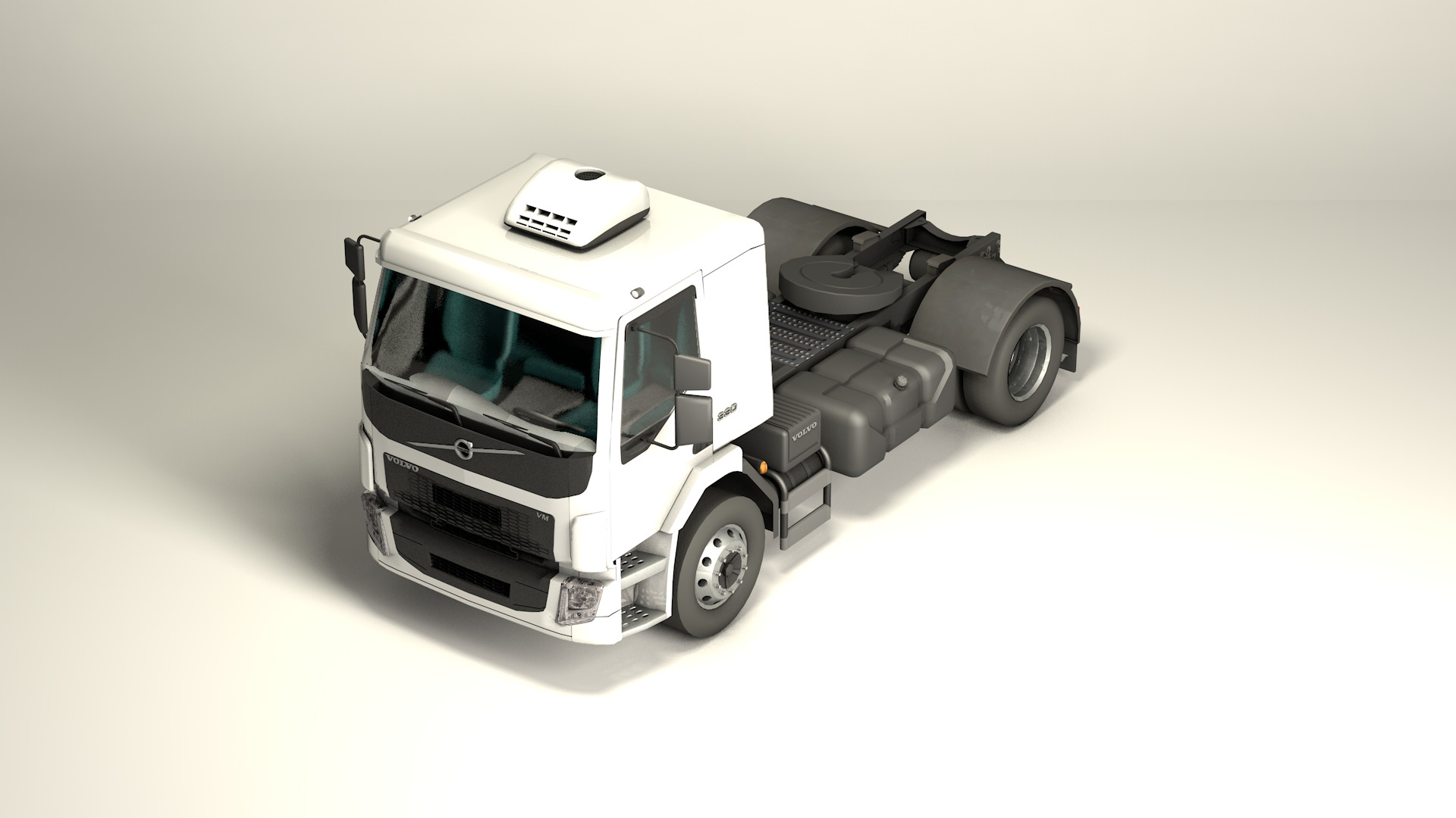 Volvo 330Vm Truck 3D model_14