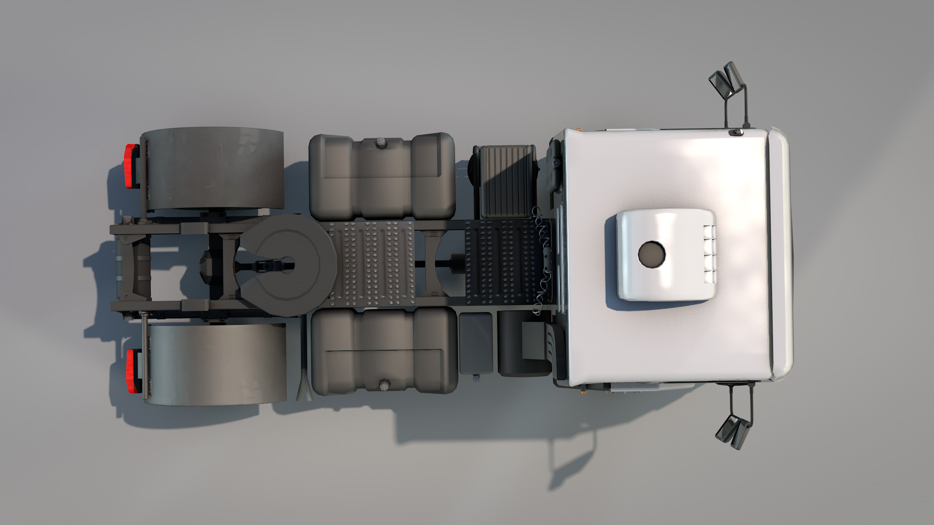 Volvo 330Vm Truck 3D model_3