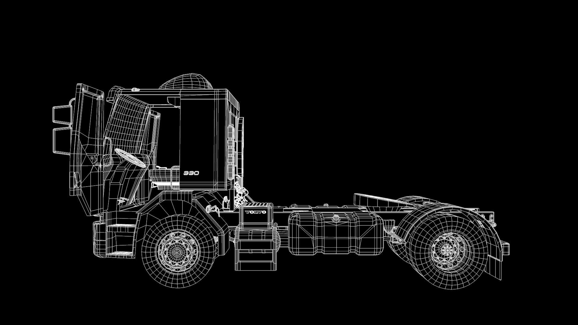 Volvo 330Vm Truck 3D model_17