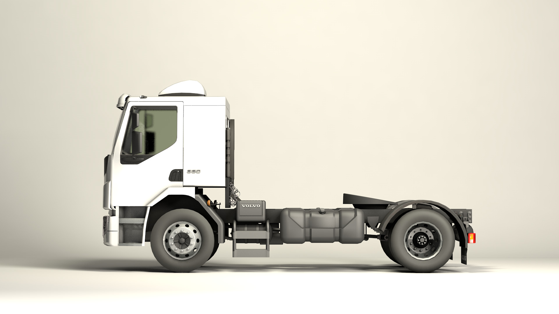 Volvo 330Vm Truck 3D model_13