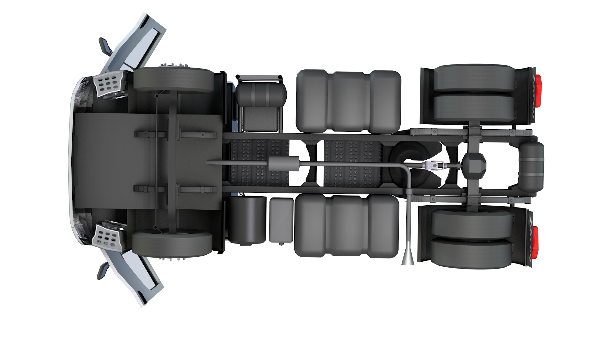 Volvo 330Vm Truck 3D model_10