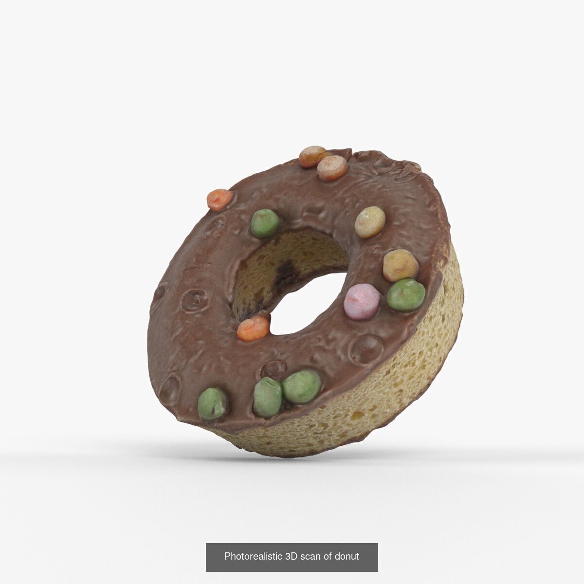 Photorealistic 3D scanning of various sweet bakery 3D Model Collection_6