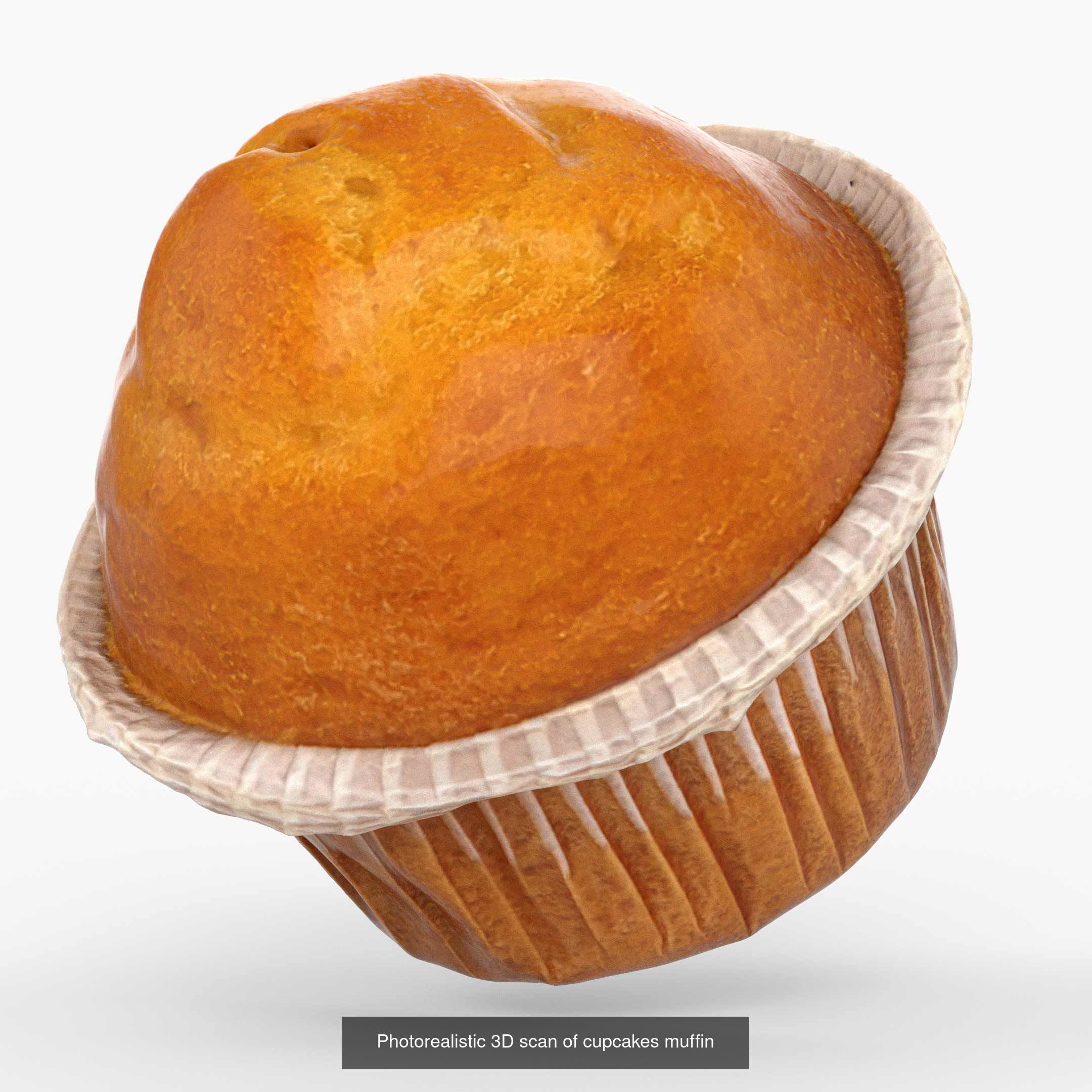 Photorealistic 3D scanning of various sweet bakery 3D Model Collection_8