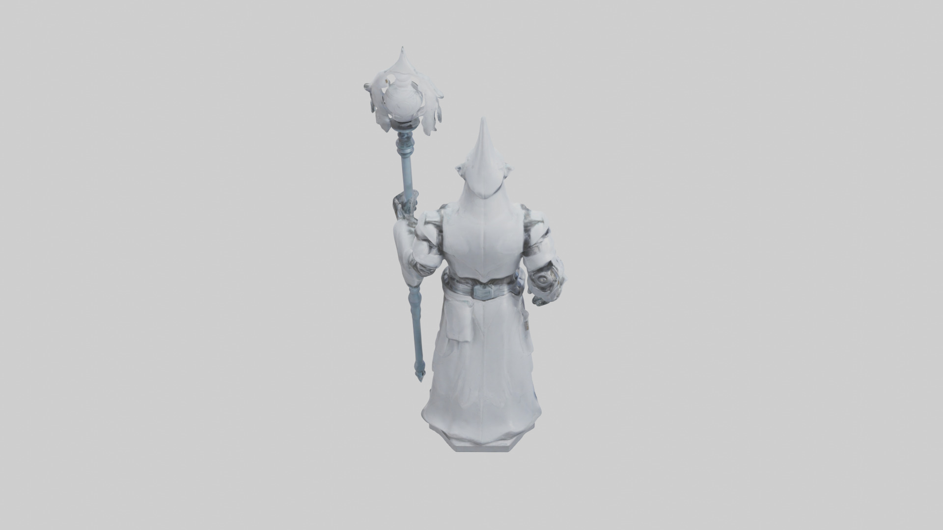 RoboWizard statue model 3D model_15