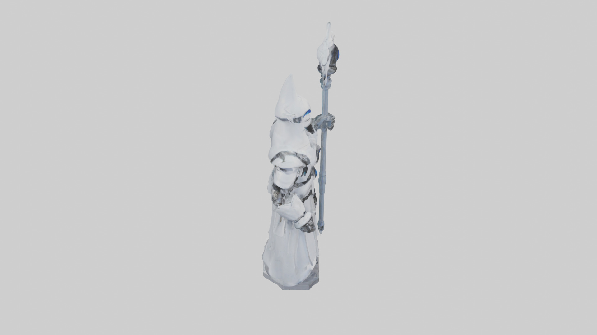 RoboWizard statue model 3D model_18