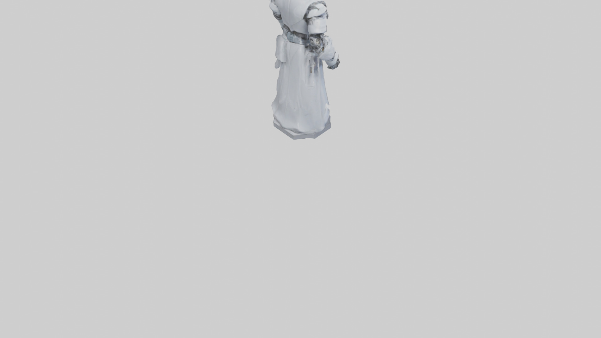 RoboWizard statue model 3D model_6