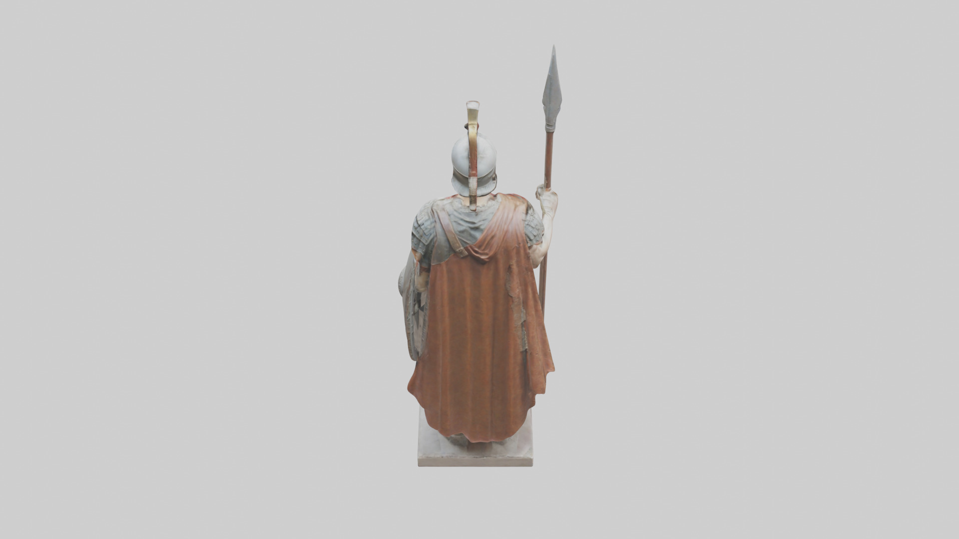 Roman Soldier sculpture model 3D model_15