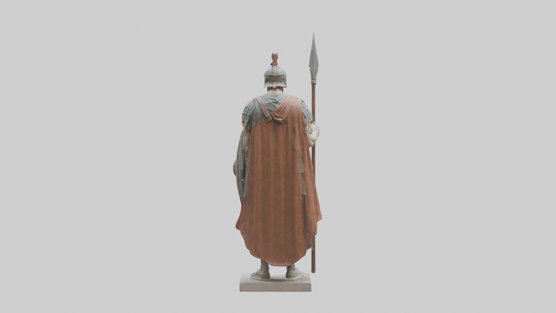 Roman Soldier sculpture model 3D model_2