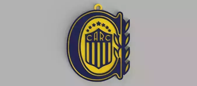 Club Atletico Rosario Central Shield logo Football Club keychain