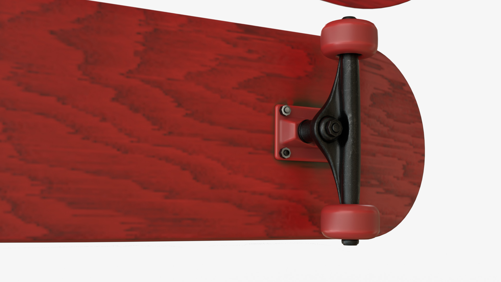 Four Realistic Skateboards 3D model_10
