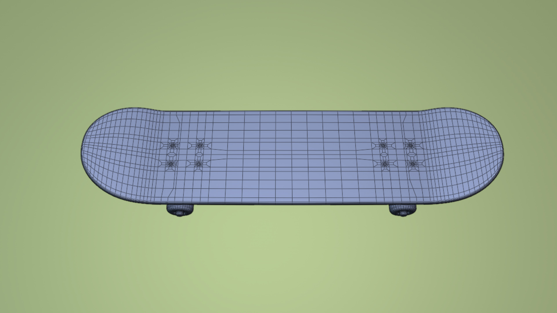 Four Realistic Skateboards 3D model_12