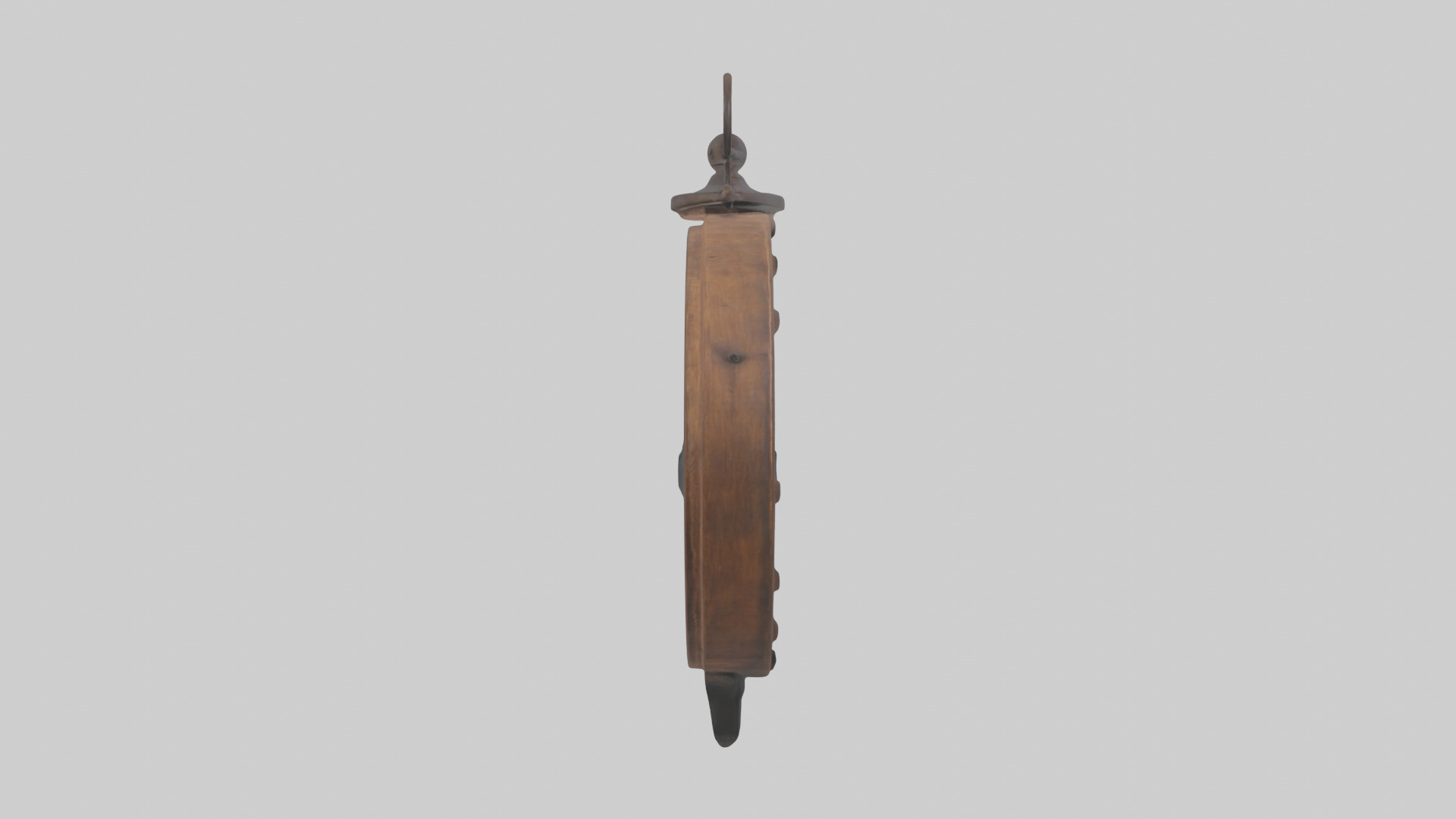 Rustic clock model 3D model_13