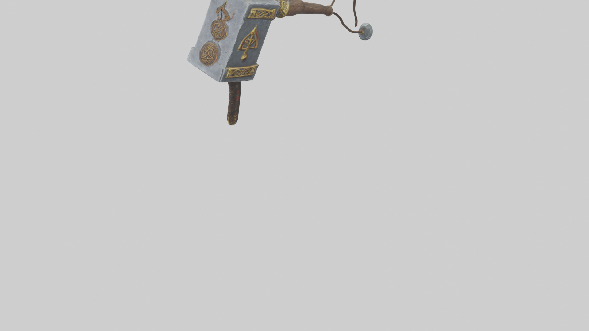 Sacred Hammer model 3D model_5