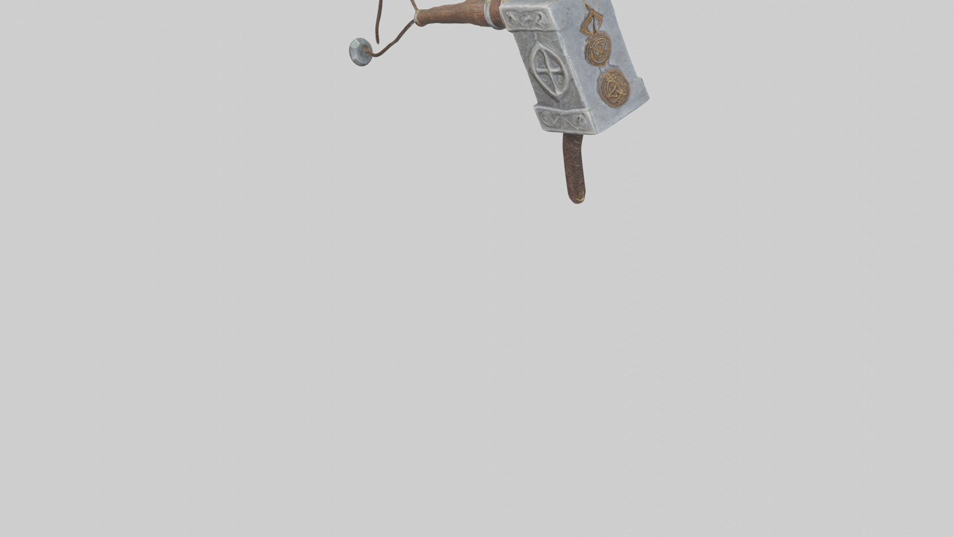 Sacred Hammer model 3D model_6