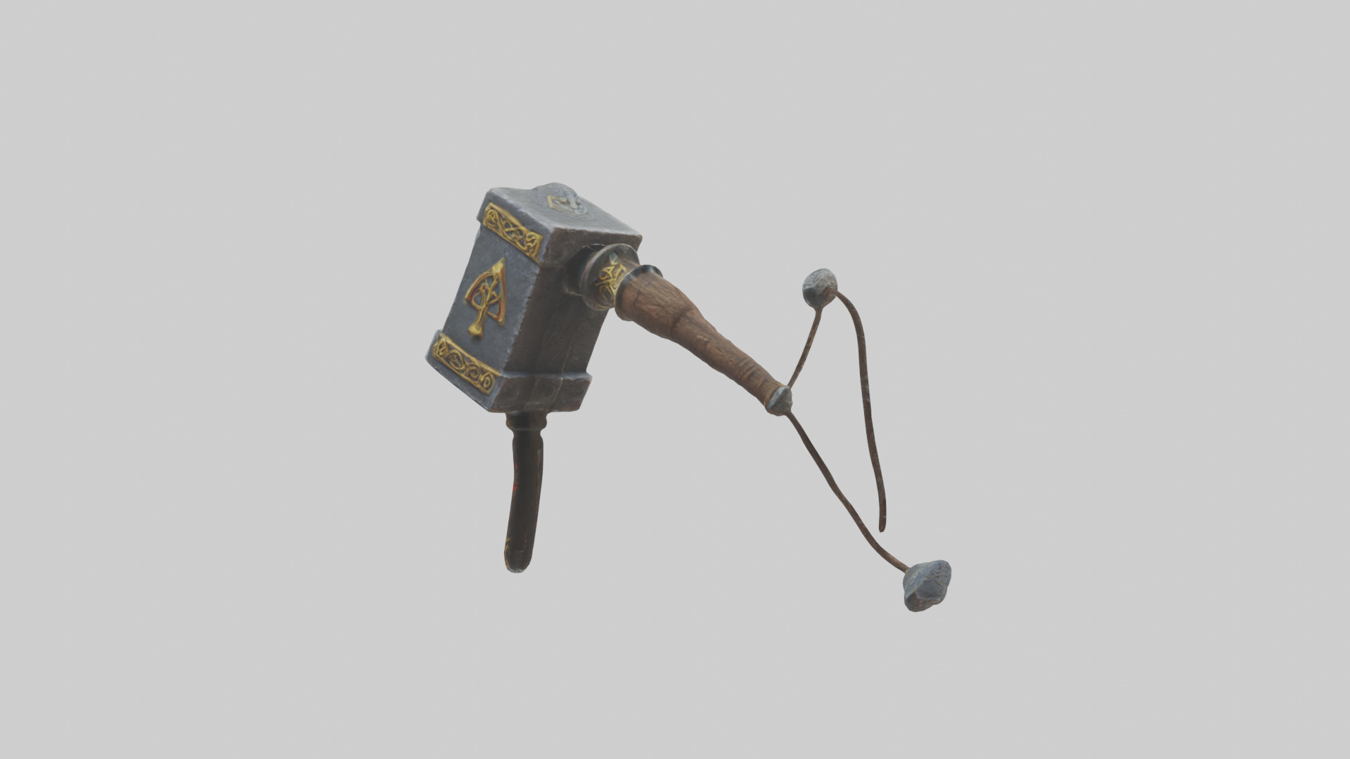 Sacred Hammer model 3D model_1