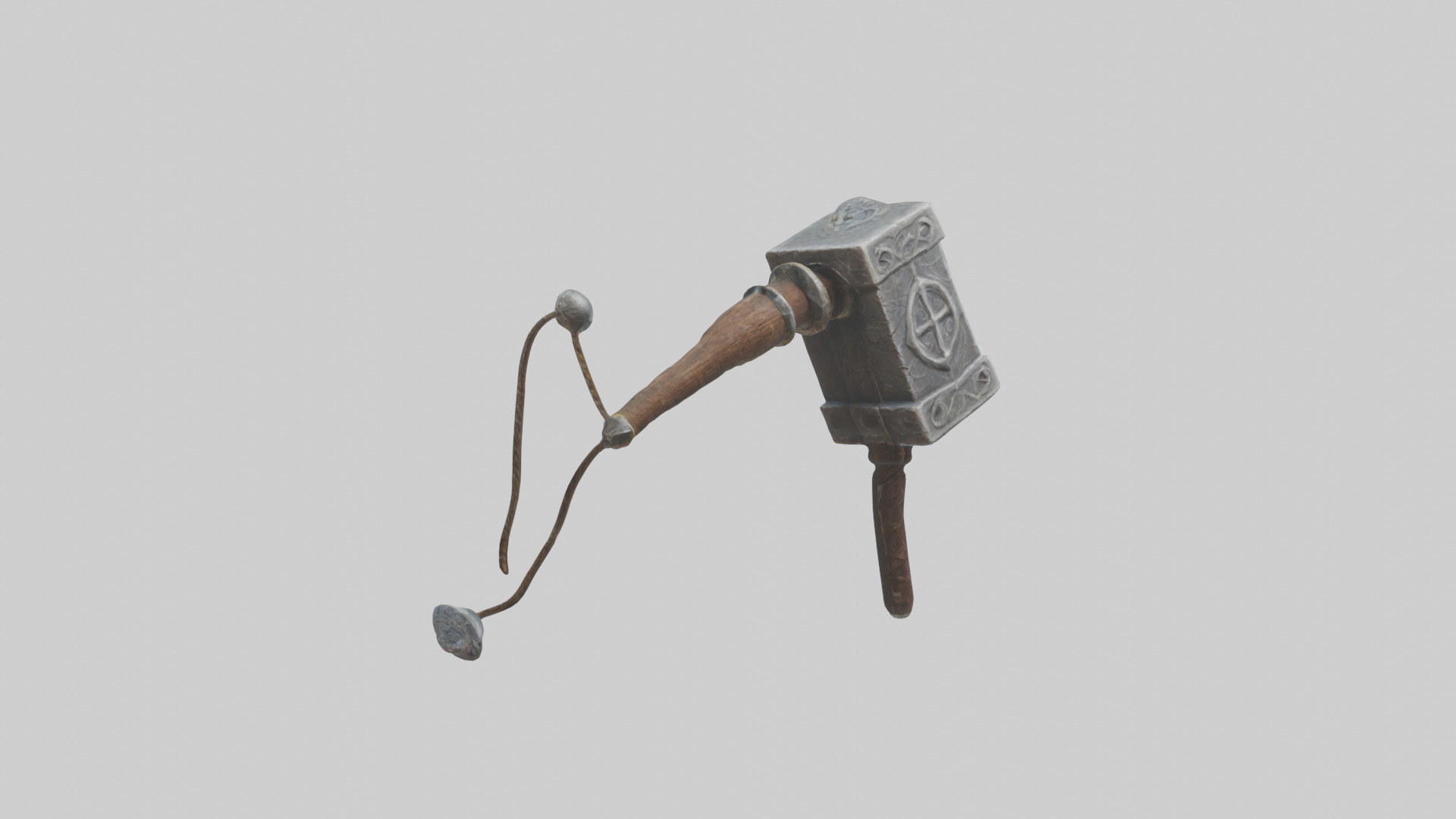 Sacred Hammer model 3D model_2
