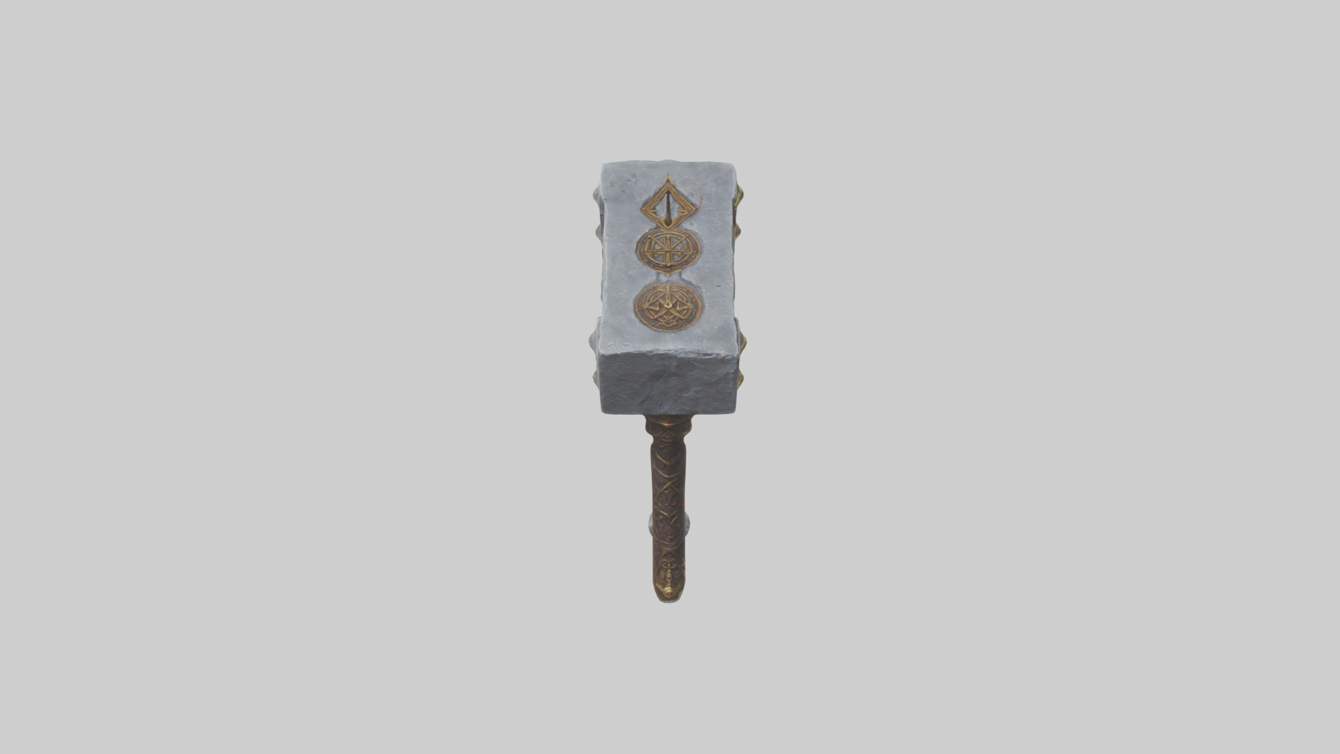 Sacred Hammer model 3D model_9