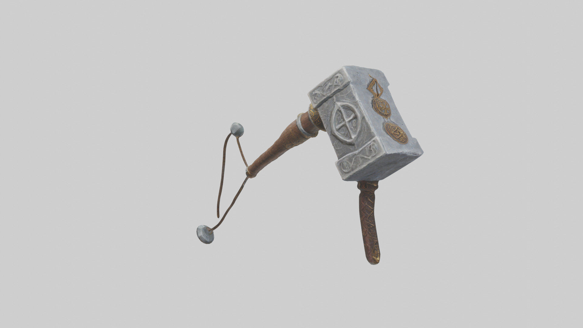Sacred Hammer model 3D model_7