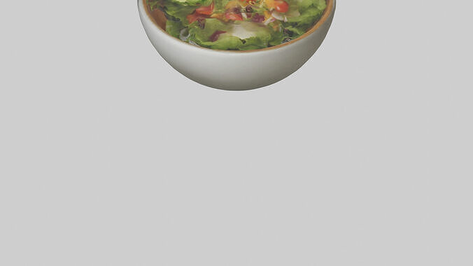 Salad Bowl model 3D model 7