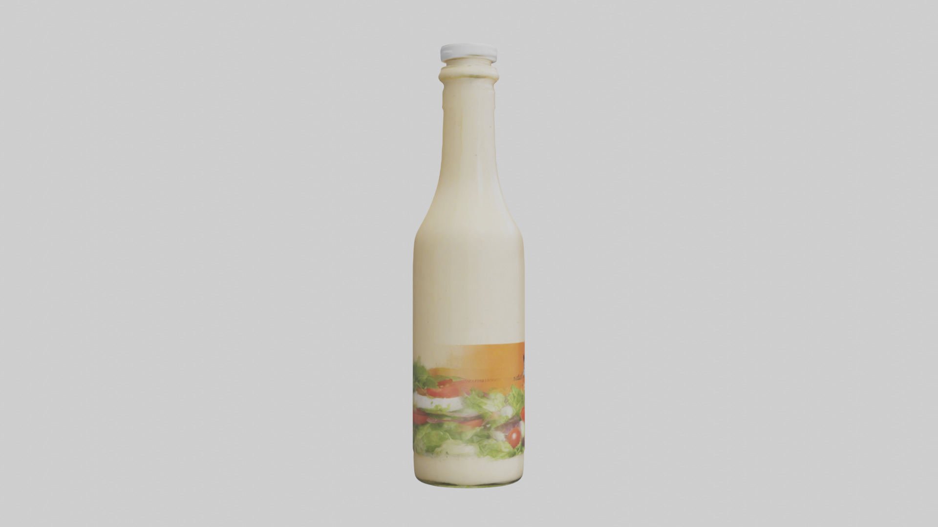 Salad Dressing Bottle model 3D model_13