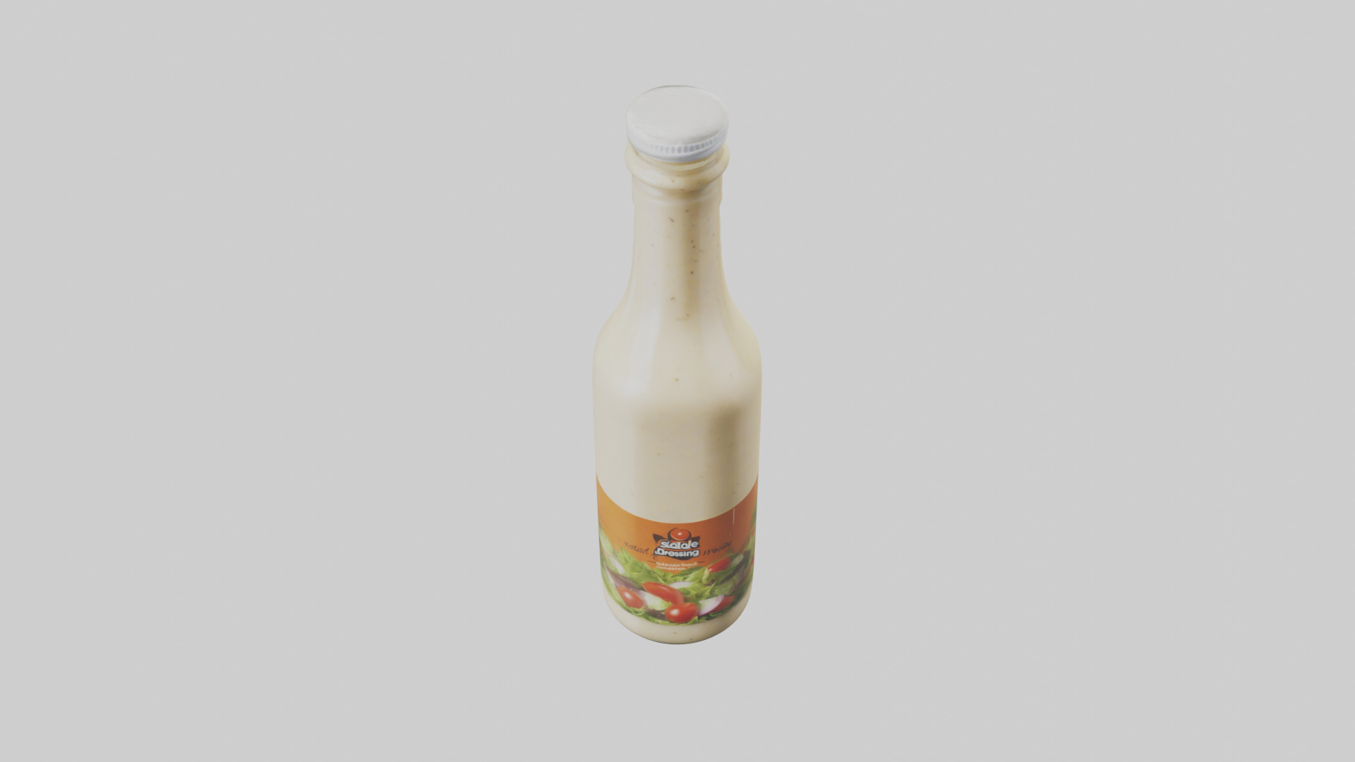 Salad Dressing Bottle model 3D model_16