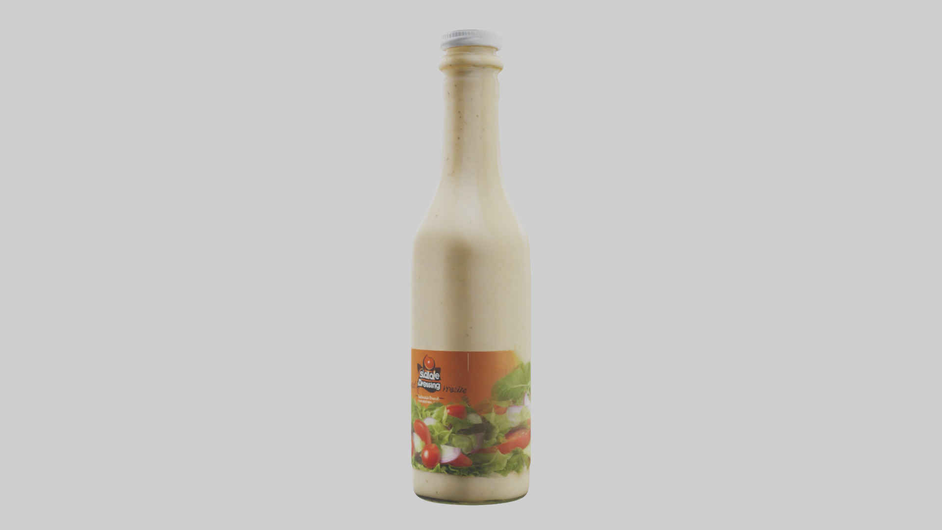 Salad Dressing Bottle model 3D model_10