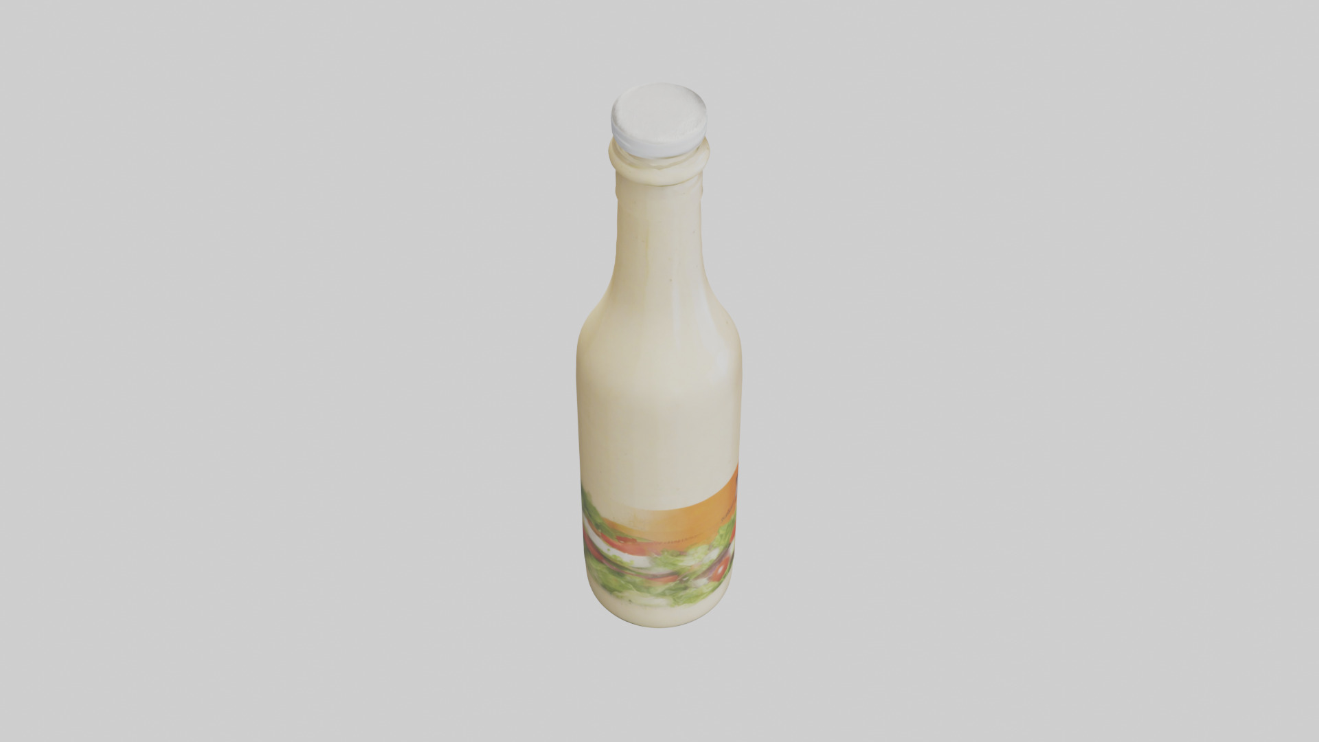 Salad Dressing Bottle model 3D model_18
