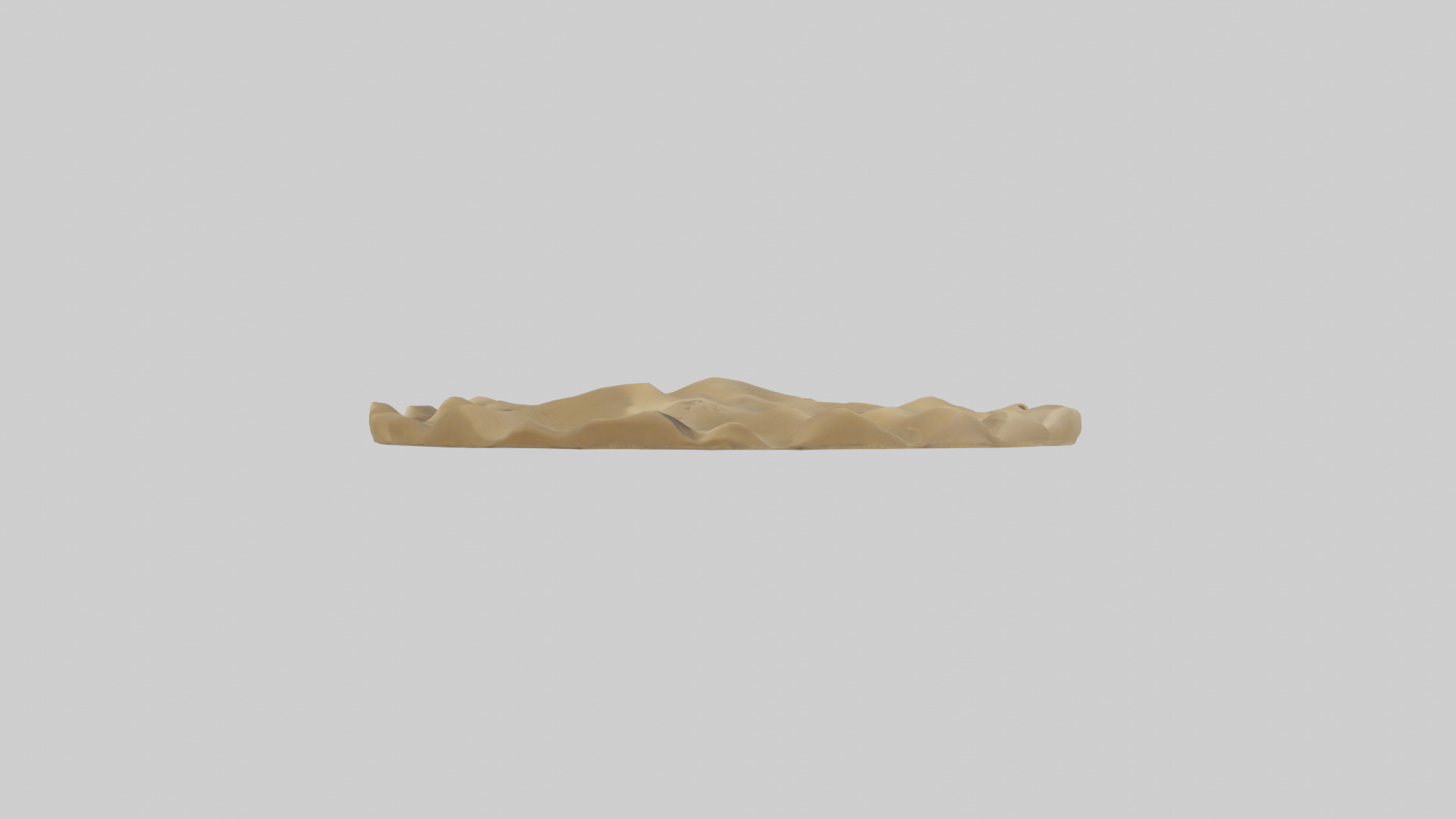 Sand Dunes model 3D model_2