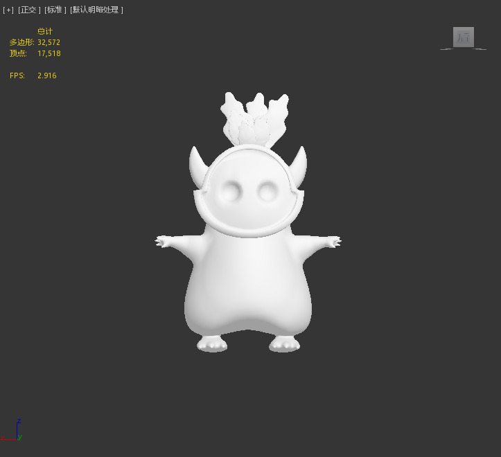 Cartoon Pok mon Low-poly 3D model_9