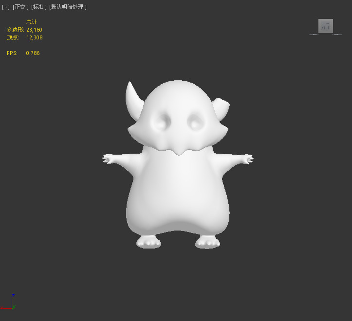 Cartoon Pok mon Low-poly 3D model_7