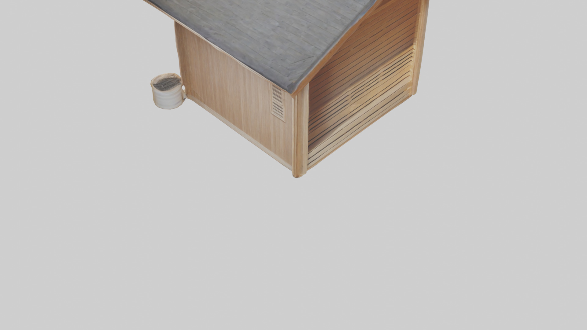 Sauna 3D model_3